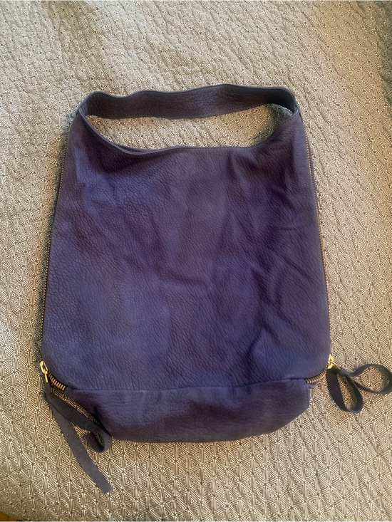 Brunswick & Co Handbags - Brunswick & Co periwinkle blue suede bag